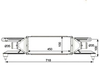 фото thumb №1, Nrf интеркулер alfa romeo mito 1.3 multijet 955