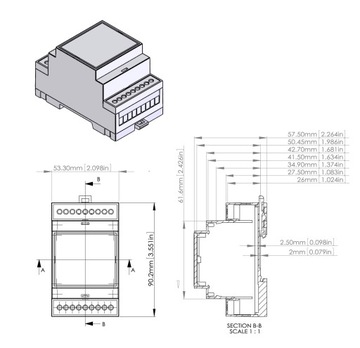 Контроллер теплого пола Zigbee - 5 зон