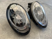 Купить Porsche 991 рестайлинг  фары перед full led чёрные, фото thumb