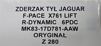 фото thumb №14, Бампер задняя jaguar f-pace x761 lift r-dynamic 6pdc