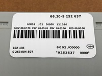 фото thumb №9, Модуль датчиків pdc low version do bmw x1 e84 66209252637 9224464 9216139