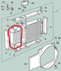 Купить Land rover discovery lj/lt 2.5 td | интеркулер, фото thumb