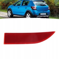 Отражатель w бампере правый  задняя для  dacia sandero Недорого, фото thumb