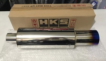 Tłumik końcowy HKS sportowy przelotowy 100/51 3 PR