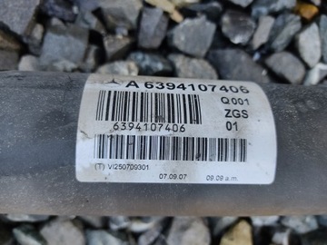 фото thumb №7, Wał приводной приводной mercedes vito w639 2.2 cdi 4x4 a6394107406 длинный 2003-09