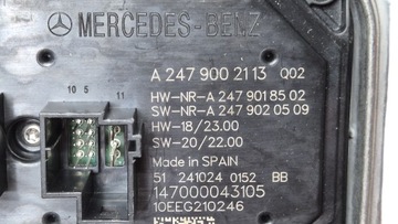 фото thumb №9, Перетворювач модуль лампи led mercedes w118 w177 w247 оригінальний номер a2479002113 нова !!