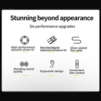 KZ ZS10 PRO X — проводные наушники с монитором