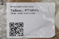 фото thumb №7, Audi rs3 rsq3 суппорт тормоза 83a615106h тормозной корпус зажим тормозные