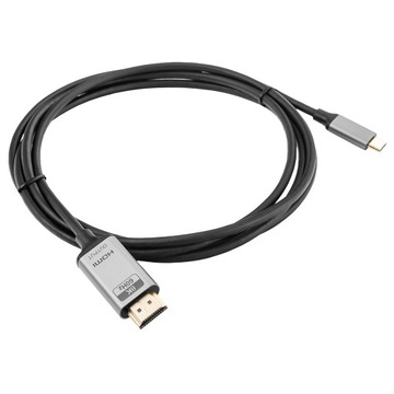 Kabel Złącze USB-C 3.1 HDMI 8K Przewód Spacetronik Adapter KCH-SPA010 1m
