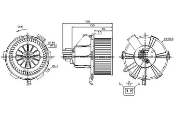 фото thumb №14, Повітродувка nissens 87085 1845107