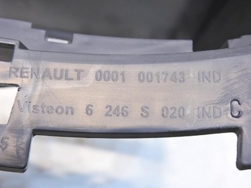 фото thumb №6, Панель роздавальна консоль renault clio iii рестайлінг 0001001743 6246s020