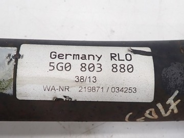 фото thumb №14, Hak буксирувальний балка кулеподібний елемент vw volkswagen golf vii 5g0803880