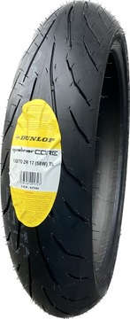 120/70ZR17 Dunlop QUALIFIER CORE (58 Вт), новинка 2022 г.