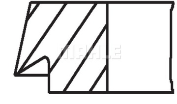 фото thumb №3, Кольца поршневые mahle 00301n0 30301524