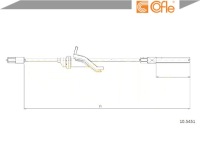 Трос h-ca перед ford kuga 08- в Украине, фото thumb