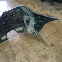 Mercedes w203 купе c200 бампер задній 189 Зі Шроту, фото thumb