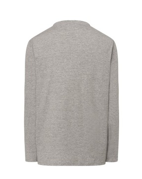 T-SHIRT MĘSKI Z DŁUGIM RĘKAWEM JHK SZARY S