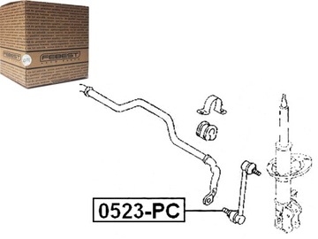 фото thumb №10, Стержень стабилизатора перед febest 0523-pc