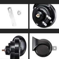 фото thumb №7, 2x міцний клаксон 12v черв'як сигнал звуковий do автомобіля motocykla сигнал