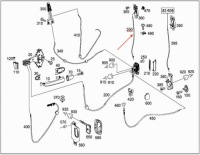 Nowa оригінальна трос правих двері mercedes-benz sprinter w906 a9067603904 Київ, фото thumb