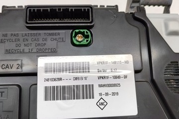 фото thumb №7, Renault zoe набор индикаторов спидометр 248103628r электрика 2020