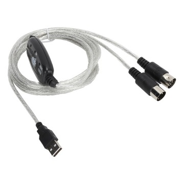 MIDI-кабель Конвертер адаптера MIDI-кабеля в USB