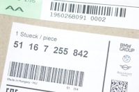 Новий оригінальний номер вкладиш дзеркало правий mini r55 r56 r57 r58 r59 7255842 Оригінал, фото thumb