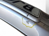 фото thumb №13, Бампер перед bmw 3 e46 рестайлінг 2003 51117065464