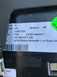 фото thumb №5, Audi r8 5.2 plus защита пластик левый обшивка туннель