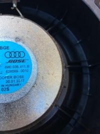 Audi q7 4m bose динамік динаміки сабвуфер комплект 2017r Ціна, фото thumb