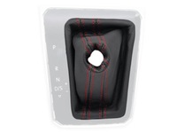 фото thumb №3, Vw passat b8 2014-2023 dsg чохол зміни коробки передач шкіра червоний нитки рамка