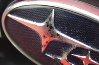 фото thumb №5, Решётка радиатора решётка радиатора czarna хром subaru legacy 4 iv 03-09