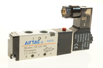 ELEKTROZAWÓR AIRTAC 4V110-06 CG 5/2 -1/8- 110 V AC