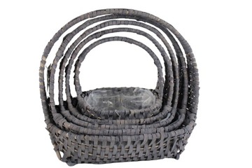 КОРЗИНА, ПОДАРОЧНАЯ КОРЗИНА WIKER, ЦВЕТОЧНАЯ КРЫШКА M