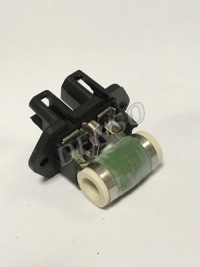 фото thumb №2, Denso drs09001 резистор предварительный, двигатель электрический вентилятора радиатора