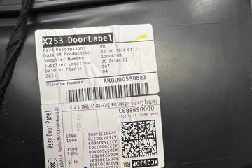 фото thumb №14, Комплект сидений mercedes-benz glc x253, c253 aa01001321 дизель 2015