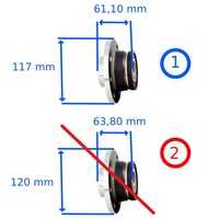 фото thumb №14, Ступица колеса подшипник задняя fiat punto 500 panda peugeot bipper citroen nemo