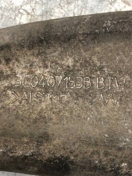 фото thumb №6, Рычаг левый перед vw passat b6 3c0407153b 3c0199231e