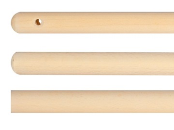 Kije kijek do makramy bukowy 22mm 60cm drewniany