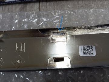 фото thumb №9, Планка двері хром праві зад renault clio v 828d06087r новий оригінал