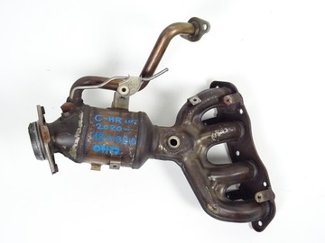 фото thumb №1, C-hr рестайлинг 1.8 hyb коллектор выпускной катализатор