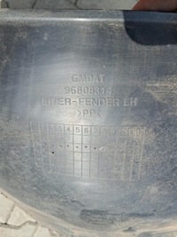 фото thumb №5, Підкрилок лівий перед chevrolet aveo ii 96808314