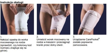 Крепежный и защитный ремень для мешка для мочи S