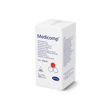 Компрессы Hartmann MEDCOMP нестерильные 5х5см 100 шт.
