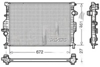 Купити Радіатор води drm10069 denso ford c-max focus, фото thumb