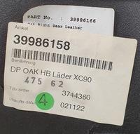 фото thumb №7, Оббивка боковина двері праві зад volvo xc90 i