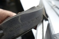 фото thumb №5, Mercedes w140 cl планка захист скла лобовий передній права прокладка 744