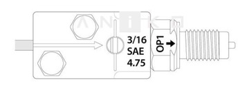 ПРЕСС A-ROG203 ДЛЯ ПРОЖИГАНИЯ КАБЕЛЕЙ DIN/SAE ASTA