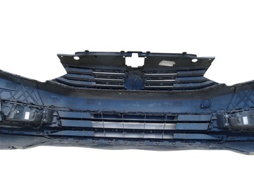 фото thumb №13, Комплектний бампер переднє перед решітка радіатора vw passat b8 2014-2019 lh5x темно-синій