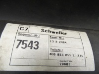 фото thumb №13, Накладка пороговая левая левое сторона lz7s 4g8853855e audi a7 4g